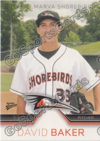 2012 Delmarva Shorebirds David Baker