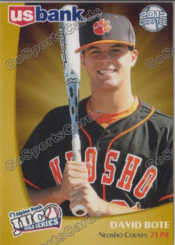 2013 JUCO World Series 2012 Draftee David Bote