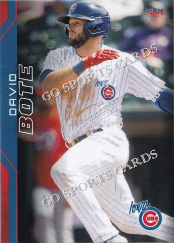 2023 Iowa Cubs David Bote