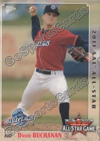 2011 South Atlantic League Northern All Star David Buchanan