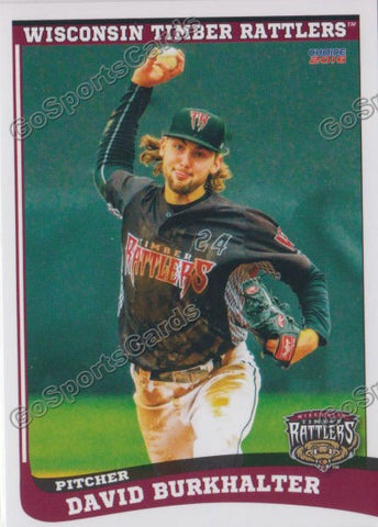 2016 Wisconsin Timber Rattlers David Burkhalter