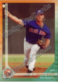 2003 Florida State League Top Prospects David Bush