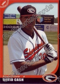 2007 Delmarva Shorebirds David Cash III