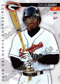 2008 Delmarva Shorebirds David Cash III