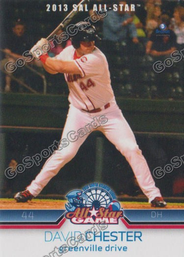 2013 South Atlantic League All Star SAL SD David Chester