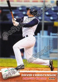 2009 Asheville Tourists David Christensen