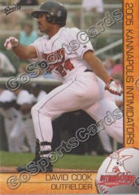 2005 Kannapolis Intimidators David Cook