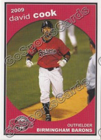 2009 Birmingham Barons David Cook