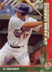 2008 New York Penn League Top Prospects David Cooper
