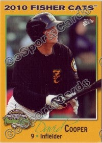 2010 New Hampshire Fisher Cats David Cooper