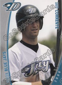 2008 Dunedin Blue Jays David Corrente