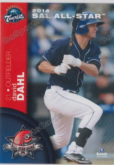 2014 South Atlantic League All Star SD David Dahl