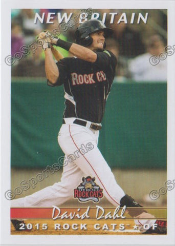 2015 New Britain Rock Cats David Dahl