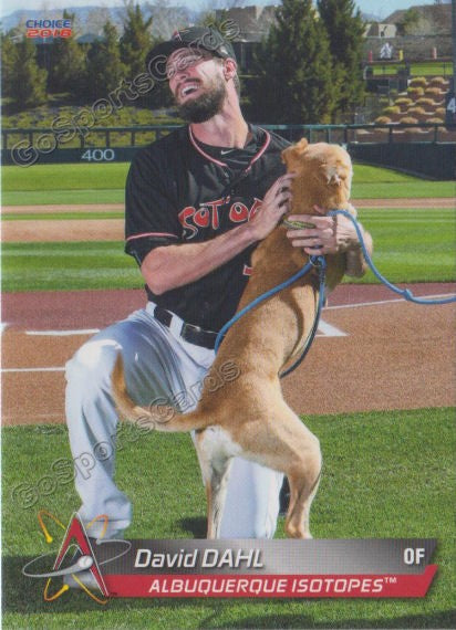 2018 Albuquerque Isotopes David Dahl