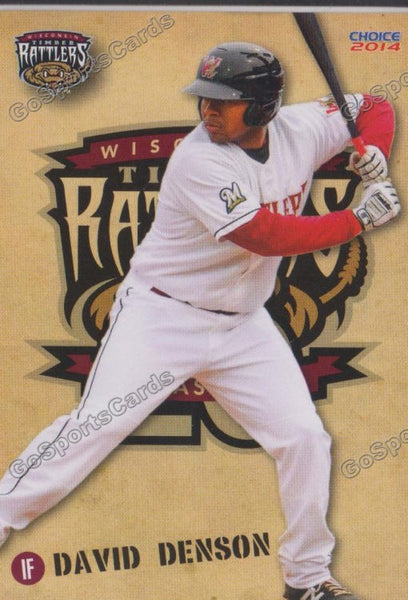2014 Wisconsin Timber Rattlers David Denson