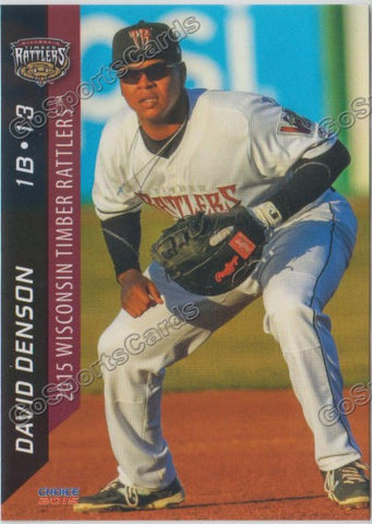 2015 Wisconsin Timber Rattlers David Denson