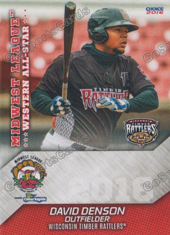 2016 Midwest League All Star R David Denson