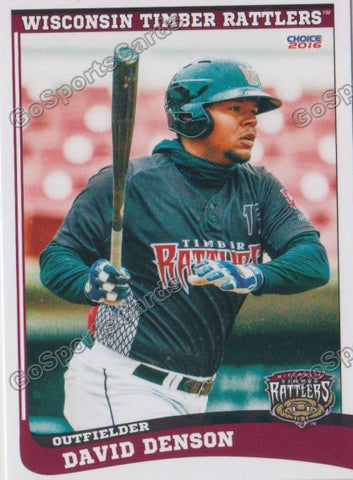 2016 Wisconsin Timber Rattlers David Denson