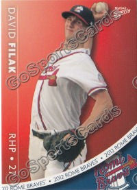 2012 Rome Braves David Filak