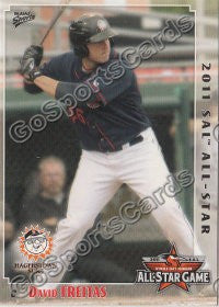 2011 South Atlantic League Northern All Star David Freitas