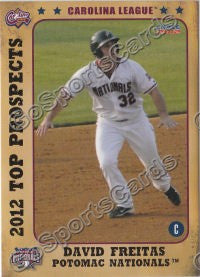 2012 Carolina League Top Prospects David Freitas