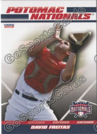 2012 Potomac Nationals David Freitas