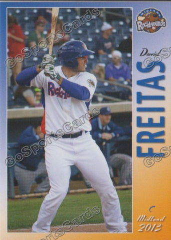 2013 Midland RockHounds David Freitas