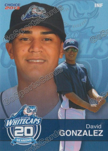 2013 West Michigan Whitecaps David Gonzalez