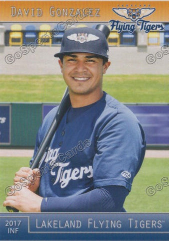 2017 Lakeland Flying Tigers David Gonzalez