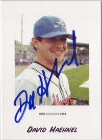 David Haehnel 2004 Just Rookies #32 (Autograph)