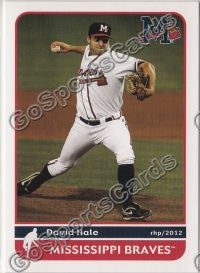 2012 Mississippi Braves David Hale