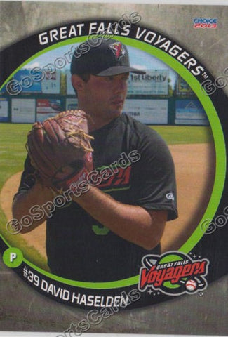 2013 Great Falls Voyagers David Haselden