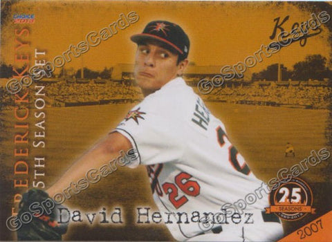 2013 Frederick Keys 25 Anniversary David Hernandez