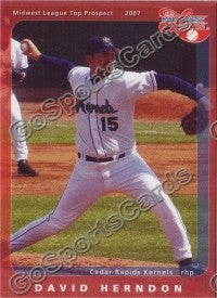 2007 Midwest League Top Prospects David Herndon