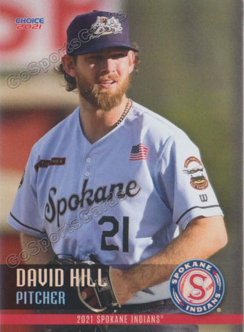 2021 Spokane Indians David Hill