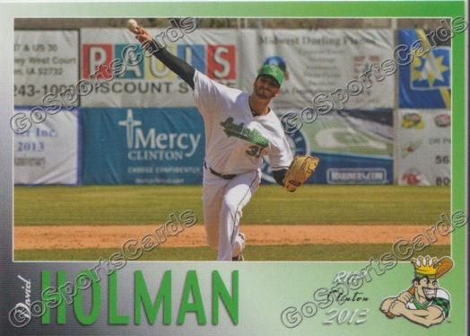 2013 Clinton Lumberkings David Holman