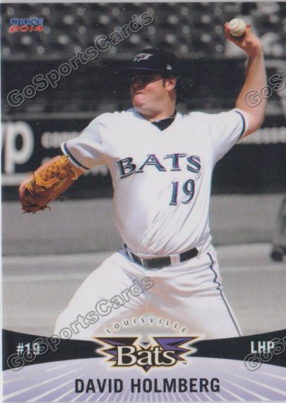 2014 Louisville Bats David Holmberg