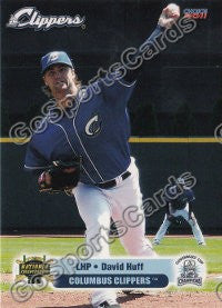 2011 Columbus Clippers David Huff