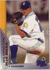 2007 Choice Wilmington Blue Rocks #14 David Humen