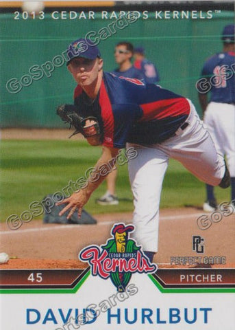 2013 Cedar Rapids Kernels David Hurlbut