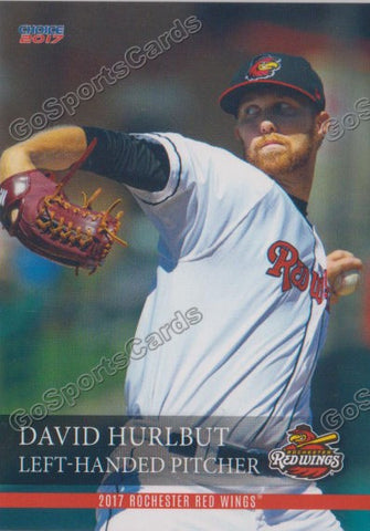 2017 Rochester Red Wings David Hurlbut