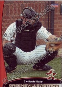 2005 Greeneville Astros David Kady