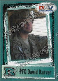 2011 Rochester Honkers DAV PFC David Karver