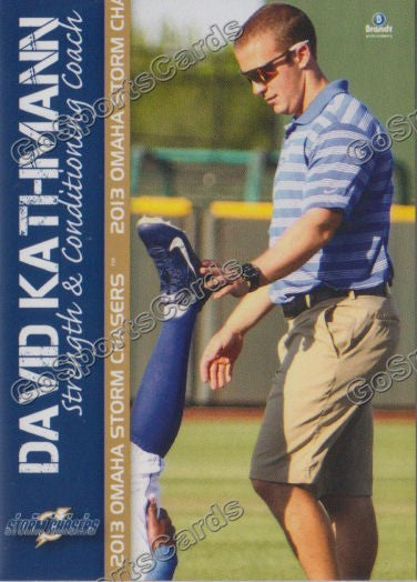 2013 Omaha Storm Chasers David Kathmann