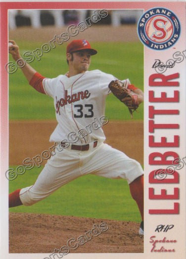 2013 Spokane Indians David Ledbetter