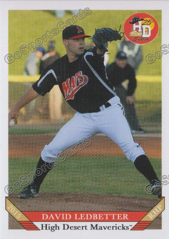 2015 High Desert Mavericks David Ledbetter