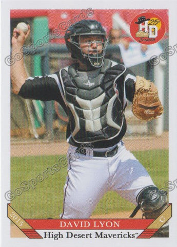 2015 High Desert Mavericks David Lyon