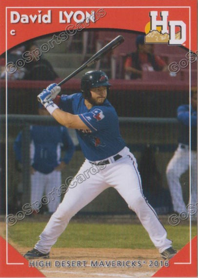 2016 High Desert Mavericks David Lyon