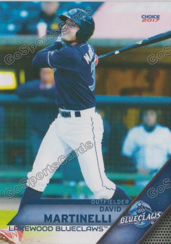 2017 Lakewood BlueClaws David Martinelli