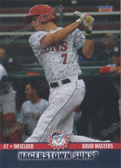 2015 Hagerstown Suns David Masters